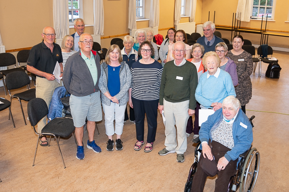 Some of the Ministers of the Word from the family of parishes at the formation event in Clonakilty Parish Centre with Lorraine Buckley, Office for MIssion and Ministry.