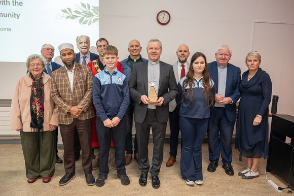 Bishop Fintan makes a pastoral visit to Clonakilty Community College