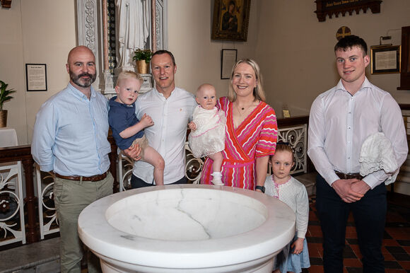 Clonakilty Parish welcomes into the Christian community, baby Zelie Joy Hennessy, Mungret, Co Limerick.