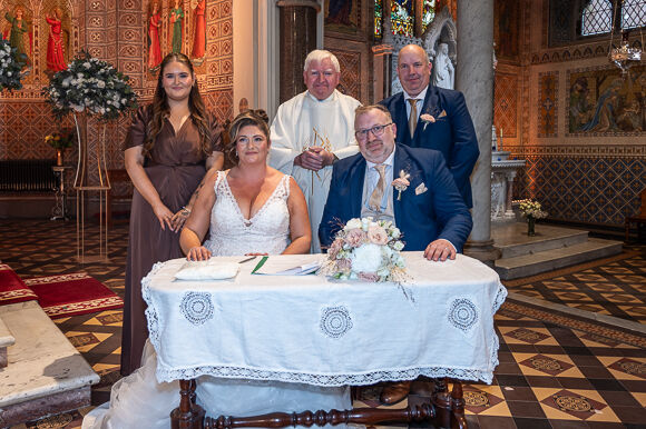 Michelle Lombard, Bandon and Share Hurley, Farranree, Cork, got married at Clonakilty Parish Church.