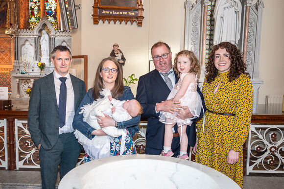 Baby Maeve Noreen McCarthy, Ballintemple, Clonakilty, was baptised at Clonakilty Parish Church.