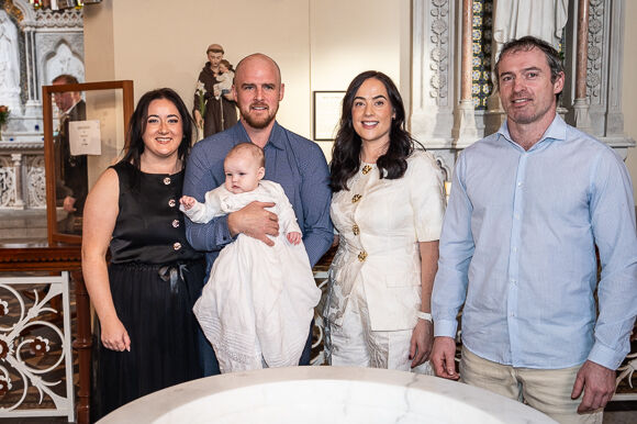 Caby Cara Maria O'Brien, Moate, Co Westmeath, was baptised at Clonakilty Parish Church.