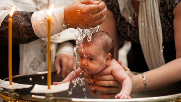 The sacrament of Baptism