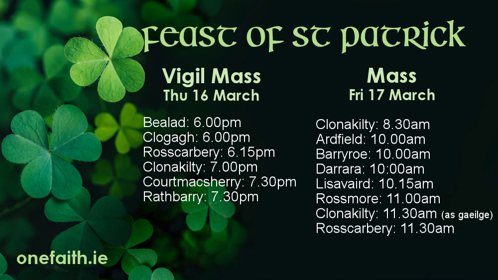 Feast of St Patrick - 2023